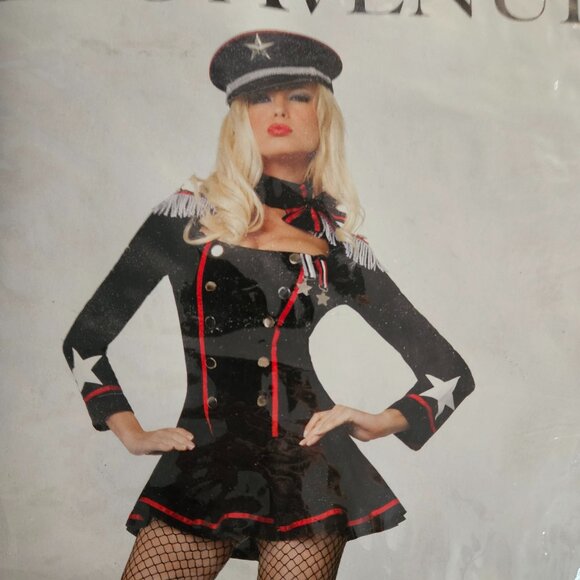 LAST NWT ARMY Military Dress Garters Hat S/M - Picture 10 of 16